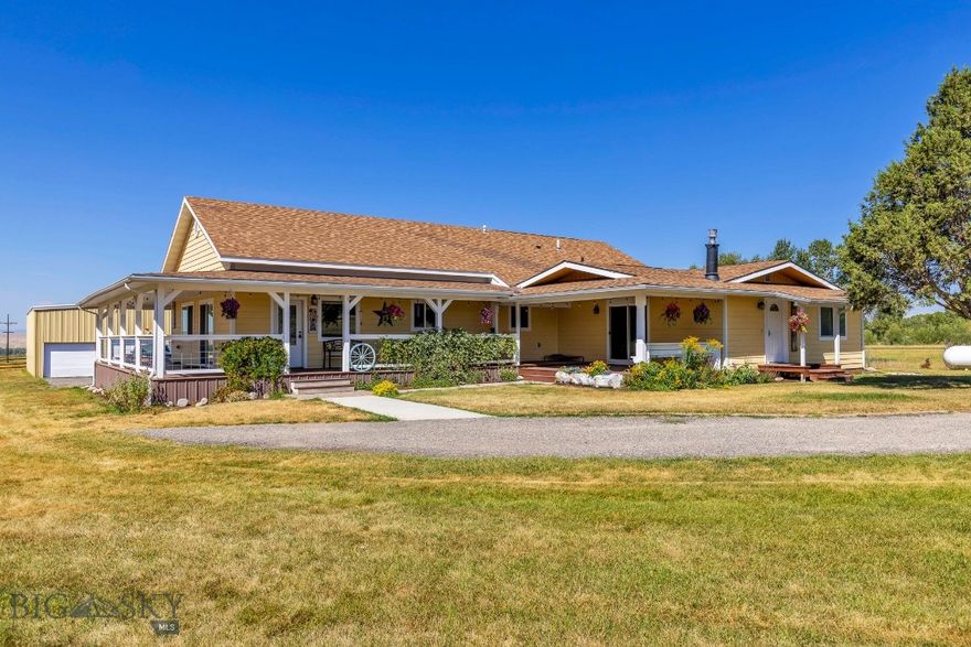 Discover the perfect blend of functionality and rural Montana charm at 25 Duncan District Road in Sheridan. This spacious 4-bedroom, 3-bathroom home sits on 32.3+\- acres of lush, fenced land—ideal for horses and outdoor living.
The property is fully perimeter-fenced with opportunity for livestock, offering open pasture, ample space for grazing, and a peaceful setting surrounded by scenic mountain views. The main home features a practical, open layout with large living spaces, natural light, and a warm, inviting atmosphere.
A separate Accessory Dwelling Unit (ADU) adds value and flexibility—ideal for guests, a rental property, or multi-generational living. Whether you're looking for a full-time residence, a hobby farm, or an income-producing investment, this property offers room to grow and enjoy the Montana lifestyle.