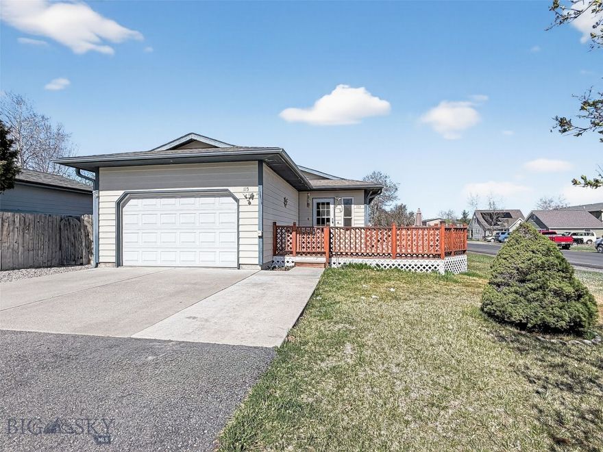 This well cared for ranch style home in Belgrade offers comfortable living with a layout that just feels right. The bright living area flows into the kitchen and dining space with great natural light throughout. Featuring 4 bedrooms and 2 bathrooms, there is flexibility for guests, a home office, or additional living space. The dining area opens to a fully fenced backyard with a patio, oversized deck, and space set up for RV or trailer parking with water and electric hookups, plus a gravel parking pad. Located with no HOA, close to schools, and just minutes from the airport. Recent updates include Renewal by Anderson windows, furnace, central air, water softener, gas stove, and dishwasher. All appliances stay. Info deemed reliable but not guaranteed. Buyer and buyer’s agent to verify.