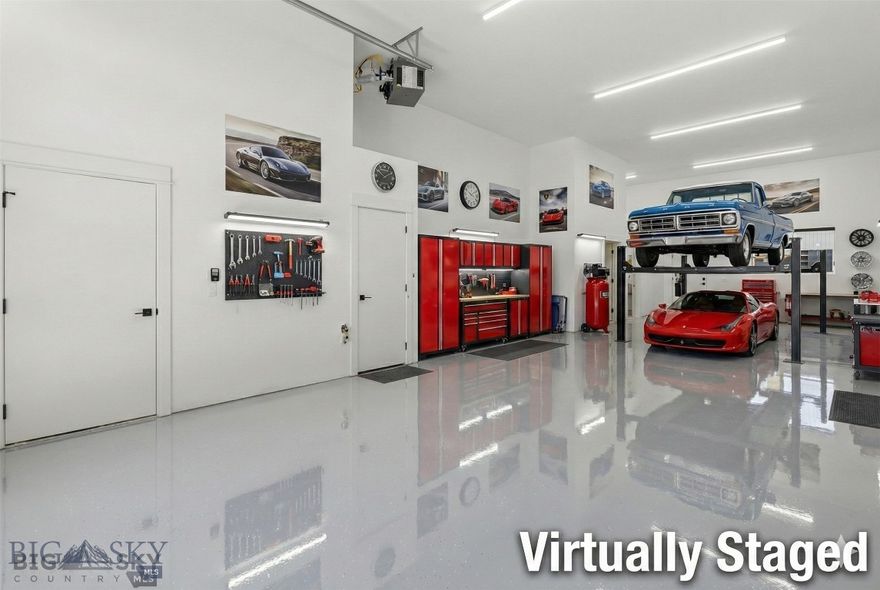 JUST COMPLETED NEW CONSTRUCTION LUXURY 3 BED / 3 BATH 2415 SF LIVE/WORK CONDOS. Two Bed with Two full baths with 1242 SF located on the second level and a huge heated 1173 SF shop on the main level with an office/studio, kitchenette, and bathroom.  Living area has a nice floor plan with an open kitchen with island, and a true master suite. Living area includes- Granite countertops, central air and heating, large kitchen, and a balcony. Shop area includes- 12' high garage door, 14' ceilings, heated, kitchenette, office/studio with heat and cooling, 3/4 bath, epoxy floors, hot and cold hose bibs, upper mezzanine for storage, 40' deep shop space with separate entrance.  Seller is a licensed Broker in the state of Montana.