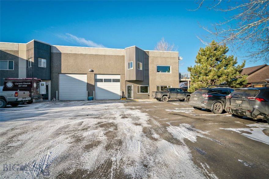 2339 Birdie Drive in Bozeman, Montana offers a versatile flex office space ideal for small businesses needing a balance of office and storage.

The layout includes four individual offices, a spacious conference room, and two bathrooms. A small kitchenette adds everyday convenience for employees and guests. The configuration supports both functionality and comfort in a professional environment.

In addition to the office area, the property features approximately 700 square feet of heated warehouse space with a 12’ overhead roll-up door—perfect for storing equipment, inventory, or supplies. This setup is ideal for companies that require both office space and on-site storage in one accessible, efficient location.