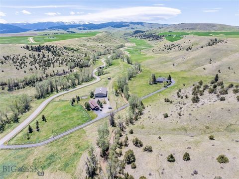 Photo of 179 Montana Ranch Trail Road, Gallatin Gateway, MT 59730 (MLS # 409457)