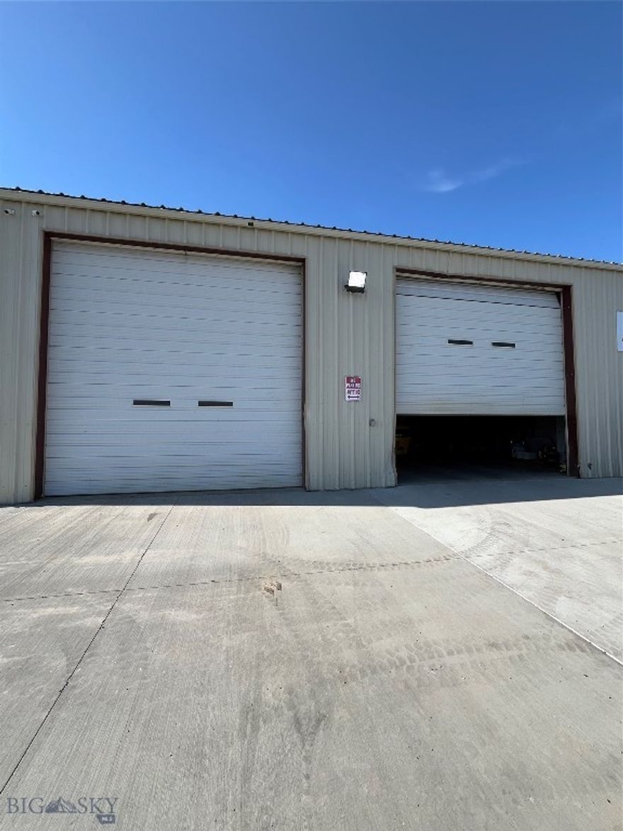 3,649 sq ft Shop condo with 2-4 offices, additional mezz storage, two 14' overhead doors, and additional parking/outdoor storage. Potential for additional storage negotiable. Available Sept 1. Located across Jackrabbit from the new Jackrabbit Crossing development. This versatile unit is ideal for a number of industrial/service based uses.