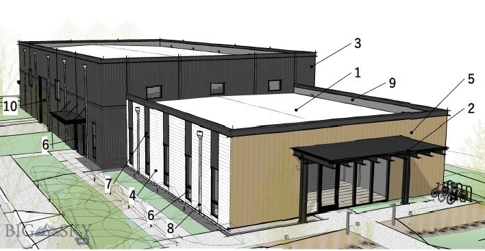 Shovel ready project. This offering includes a full set of City of Bozeman approved plans for a 9,772 SF building. The main level is 8,544 SF, mezzanine level of 1,228 SF. The main level has 2,300 SF of office, with the remainder being warehouse/operations space. The lot is in Nelson Meadows Subdivision, a new M-1 zoned, master planned commercial subdivision in the City of Bozeman. This premier location for businesses links Bozeman to the Yellowstone International Airport and feature unrivaled visibility from I-90 and the Frontage Road just west of the 19th Ave interchange and provide City Services.