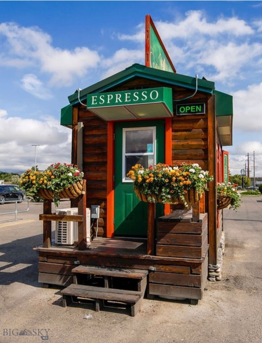 Successful turnkey business! Charming log cabin MOBILE drive thru coffee kiosk, with excellent financials and 22 years of business. Currently 3-year transferable lease, and option to renew yearly after. Raving online google reviews! Currently self-contained but could be connected to city services. Kiosk is insulated and has a FujItsu/halcyon DC converter mini split A/C and heat unit, for extra comfort! Seller will consider staying on the educate and train buyer, to secure a smooth transition. Buyer to verify all information!!