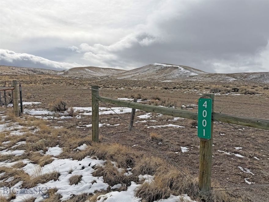 This quarter section of land has what seems to be endless views of the valley and multiple mountain ranges. Plenty of elbow room to live your Montana dream or pasture your four legged friends. BLM land boarders two sides of this listing. Your options to ride horseback or ATV are plentiful or start your own dream homestead. This is the freedom you've been looking for in SW Montana! Call for details!