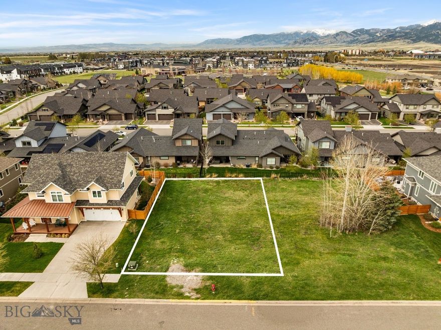 Tucked within the highly sought-after Southbridge Subdivision, this .15-acre residential lot offers the perfect canvas for your future home. The property features a level building site, making it easy to bring your vision to life with minimal site preparation. Ideally located just minutes from Montana State University, the outdoor recreation of Hyalite Canyon, and the vibrant shops, dining, and culture of downtown Bozeman, you’ll enjoy both convenience and lifestyle in one exceptional setting. Whether you're planning a primary residence or an investment build, this lot is well-suited for a single-family home and offers an outstanding opportunity in one of Bozeman’s most desirable neighborhoods. Come tour today while still available!