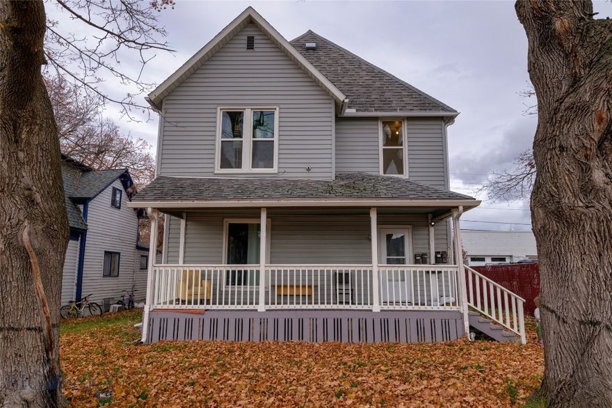 Located in Missoula’s desirable Riverfront neighborhood, this four-unit multifamily property offers a solid investment opportunity in a high-demand rental area. Built in 1920, the building retains elements of its early-century character while providing practical updates and functional layouts that appeal to long-term tenants. Its central location—just minutes from downtown, the Hip Strip, the Clark Fork River, and the city’s trail network—supports strong occupancy and consistent rental demand. Main floor unit is a 1+Bd and 1.5 baths with new paint & flooring! Upstairs is a large bright sunny 1 bdrm apt, with pantry, and extra storage in the attic area off of the kitchen. There are 2 basement units, one was completely remodeled from the studs out in 2015, and is a small 1 bdrm, and is super cute, the other basement apt is also a small one bedroom.  
Updates are: New water line, newer plumbing, newer windows, roof was installed in 2005, remodeled baths, and some new flooring on main floor, new electrical in upper unit, new shower in basement apt. , newer Rinnai heaters in both the upper and main units. Each of the four units configuration have bright living spaces, functional kitchens, classic trim details, and finishes appropriate for rental housing. The property benefits from mature trees, a covered front porch, and convenient off-street parking, with straightforward access to neighborhood amenities and public transit. Given its unit mix, established rental appeal, and placement in one of Missoula’s most walkable central neighborhoods, 512 S 2nd St W represents a reliable multifamily asset with long-term income potential. Call or email listing agent for financials.
