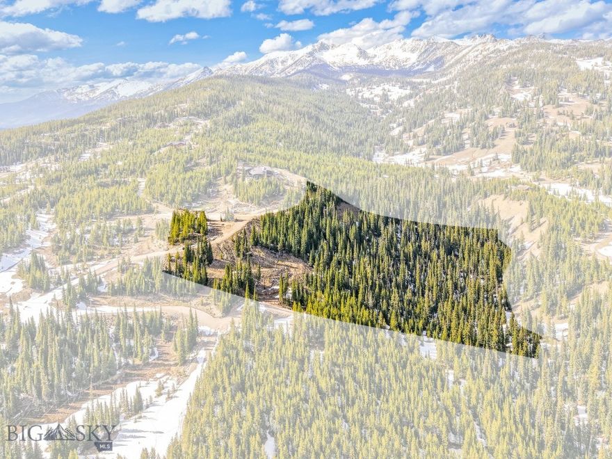 Spanning approximately 11+ acres, this expansive lot offers a rare combination of privacy and views of Lone Mountain Peak—one of the most iconic scenes in the American West—visible from the property’s northwest corner. Ideally located in the heart of Big Sky, Montana, the property is just minutes from Big Sky Resort and offers nearby access to the renowned Beehive Basin Trailhead. A high mountain creek borders the eastern property boundary, providing a unique and sought-after natural amenity. Whether you envision a grand mountain home, a private estate, or a view-centric retreat, the surrounding natural beauty offers an idyllic backdrop. Enjoy the serenity and seclusion of this remarkable land, all while being conveniently close to Big Sky Resort’s world-class skiing, the vibrant Town Center, and a host of year-round recreational opportunities. The Joy Road Whipple subdivision comprised of 4 lots, borders 387 acres of conserved land.