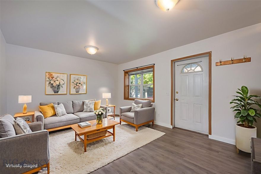 Welcome to 3504 Laredo Drive, a cute two bedroom, two bathroom townhome centrally located in Bozeman, MT.  This well cared for home features a living room, kitchen and dining area on the main floor.  A sliding glass door opens off the kitchen for easy access to the back deck & fenced back yard.  A full bathroom & laundry area round out the main floor living space.  Upstairs you'll find two bedrooms with windows that look over the mature neighborhood and a full bathroom. This duplex style townhome only shares a garage wall with the other unit, so it lives like a single family home.  There is a one-car attached garage, but two additional off street parking spaces in front of the unit.  With no active HOA, enjoy no additional monthly fees and more freedom with your property.  Located close to Bozeman Pond Park, Lewis & Bark Dog Park, Whole Foods, MSU and Gallatin Crossing- Bozeman's newest shopping center, 3504 Laredo has the perfect blend of location & livable space.