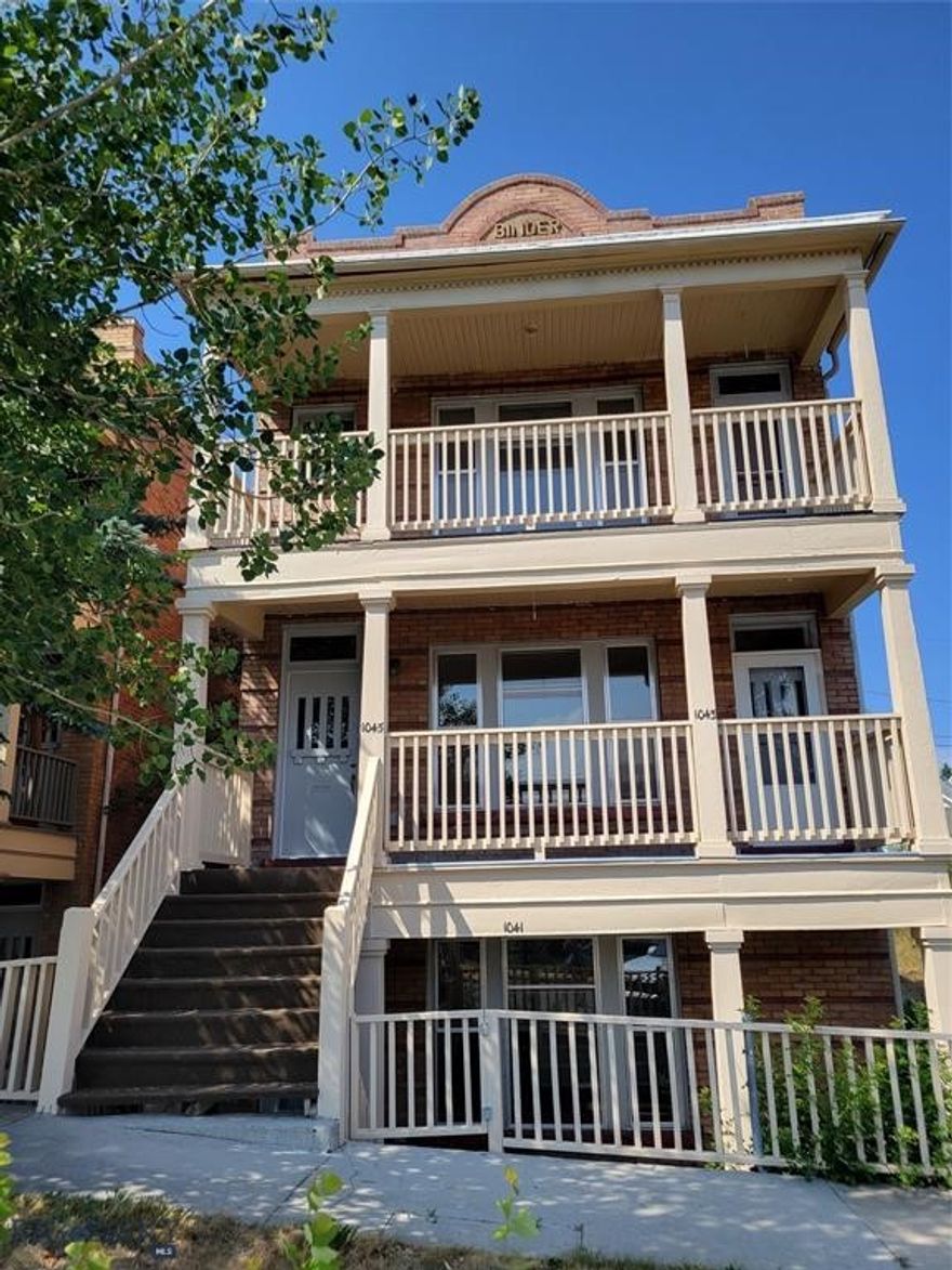 The Binder Condo! This is the 3rd Floor unit with 2 bedrooms, 1 bath updated kitchen, new paint,  new flooring, updated heating system and electrical, within walking distance to Montana Tech.