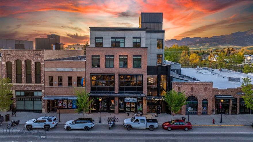 We are pleased to present a generational opportunity to acquire The
Osborne, a premier mixed-use asset located on East Main Street in
Downtown Bozeman, Montana. Delivered in 2020 and designed by
award-winning Locati Architects, this four-story, 33,044-square-foot
building represents the only recent ground-up development on Bozeman’s
core Main Street corridor – combining best-in-class construction,
architectural excellence, and long-term income stability.

The Osborne features a curated tenant mix of high-end retailers, premier
dining, executive office suites, and a rooftop telecommunications lease.
All tenants operate under long-term leases with annual increases,
including NNN structures throughout.

Located in the heart of one of the fastest-growing and most affluent
micropolitan markets in the U.S., The Osborne benefits from a premier Main St location with access to hundreds of downtown retailers, proximity to Montana State
University, and over 4.5 million annual tourists who visit the greater
Bozeman–Yellowstone–Big Sky region. This is a rare chance to acquire a
Main Street trophy asset in a severely supply-constrained submarket with
high barriers to entry.