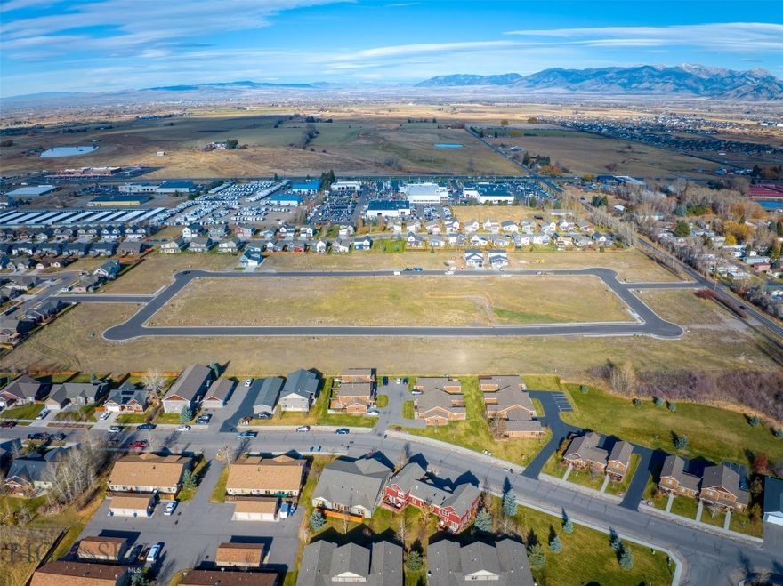 Final plat received and ready to sell lots. New triplex townhouse lots ready to be built on. Offering is for 3 townhouse lots. Located on the west side of Bozeman, 10 minutes from downtown or the Gallatin River.