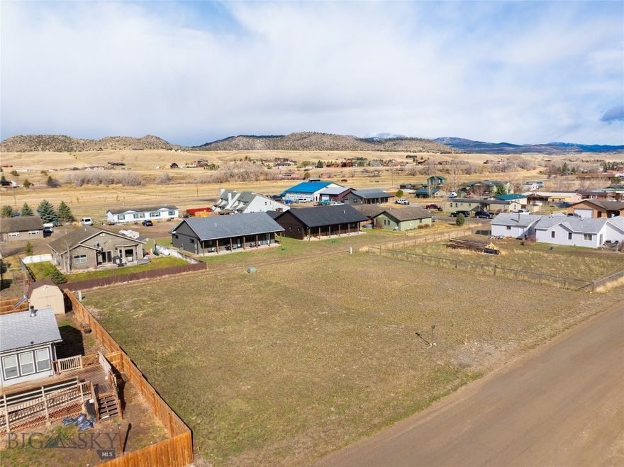 Welcome to Lot 15 on Mirza Way—your opportunity to build your Montana dream home in the heart of Ennis! Located within town limits in the sought-after Beaverhead Estates Addition, this vacant lot offers the perfect blend of convenience and small-town charm.
 City Water, Sewer & Electric – All available and ready for hookup at the street
 Walkable Location – Stroll to Ennis Schools, Main Street shops, restaurants, and more
 Beautiful Neighborhood – Quiet, well-kept, and surrounded by scenic mountain views
 No Need to Sacrifice Convenience for Lifestyle – Enjoy in-town living with space to breathe
Whether you're ready to build now or planning for the future, this homesite provides the perfect canvas. With utilities nearby and a prime location in one of Ennis’s most desirable areas, Lot 15 Mirza Way is a rare find.