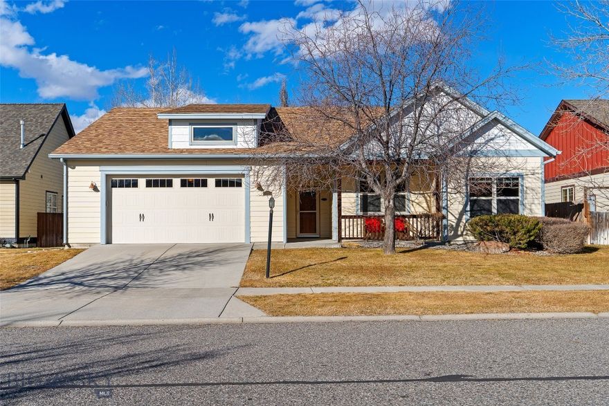 Welcome to this spacious and beautifully maintained 3-bed, 2-bath home in the highly sought-after North Star subdivision near Four Corners. This location offers the perfect blend of neighborhood comfort and easy access to Bozeman, Big Sky, and outdoor recreation.

Inside, you’ll find an inviting open layout, well-kept finishes, and a floor plan that balances functionality with comfort. The bedrooms are generously sized, and the primary suite provides a quiet retreat with its own private bath.

A standout feature of this property is the large, oversized garage—ideal for vehicles, gear, storage, or a workshop setup. Outside, the well-maintained yard offers room to relax, garden, or entertain, with mature landscaping that enhances the home’s curb appeal.

This is a fantastic opportunity to own a move-in-ready home in a friendly neighborhood known for its parks, trails, and convenient location.