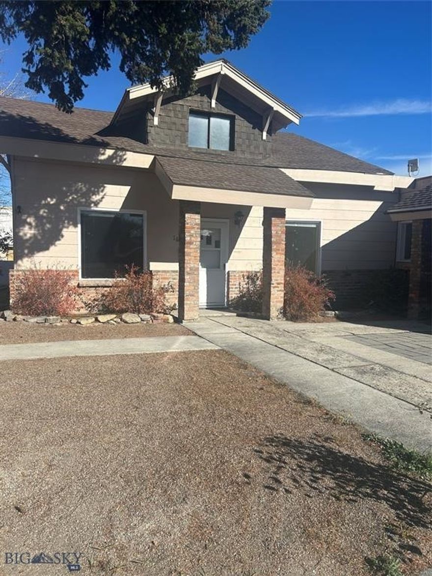 PRIME INVESTMENT OPPORTUNITY IN THE HEART OF BUTTE!

DON'T MISS OUT ON THIS BLANK CANVAS DUPLEX READY FOR YOUR VISION! WHEATHER YOU'RE LOOKING TO RENOVATE AND RENT OR CREATE A UNIQUE LIVING SPACE,THIS PROPERTY OFFERS ENDLESS POTENTIAL. THE STANDOUT FEATURE IS THE SPACIOUS SHOP/GARAGE,LARGE ENOUGH FOR FIVE CAR BAYS,PROVIDING AMPLE STORAGE OR WORKSPACE.ENJOY THE CHARMING COURTYARD,PERFECT FOR RELAXATION AND ENTERTAINING.SITUATED IN A PRIME BUTTE LOCATION,THIS IS AN OPPORTUNITY YOU WON'T WANT TO MISS.