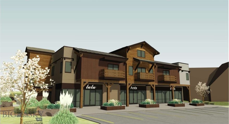 Located on Snowy Mountain Circle in the heart of Big Sky, this 4,371 SF commercial space offers a flexible layout ideal for a wide range of users—including retail, office, wellness, or medtail concepts. Whether you're a growing brand, professional service provider, or specialty operator, this adaptable space can be tailored to suit your needs.

The unit features an open floor plan, high ceilings, and large windows that bring in natural light. It can be demised to accommodate multiple configurations, making it a great option for tenants seeking efficiency and customization.

As an added benefit, workforce housing is available for tenant employees, while inventory lasts—an increasingly rare advantage in the Big Sky market.