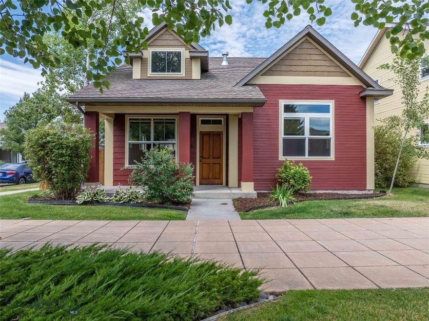 Charming 4-bedroom, 2-bathroom home offering 1,426 SF of comfortable living space. Located on the corner of the pocket park, in the highly desirable Baxter Meadows Subdivision, this move-in-ready property features an open floor plan, vaulted ceilings, and a main-floor primary suite, ideal for both everyday living and entertaining. Recent upgrades include a newly refinished hardwood floor, new carpet, a new fence, and fresh exterior paint that enhances both comfort and curb appeal. Enjoy your morning coffee from the front porch overlooking the pocket park offering peace, serenity, and beautiful landscaping without the hassle of maintenance.  This home is just steps from the expansive 100-acre park, trails, and Bozeman’s dog park. Don’t miss the opportunity to live in one of Bozeman’s most vibrant and connected communities.