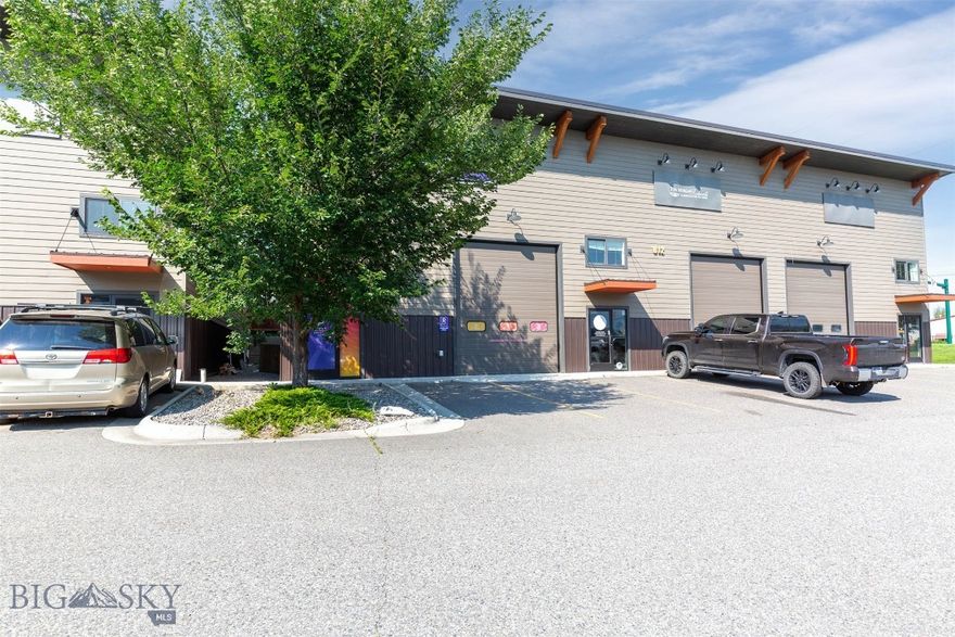 Prime shop/office hybrid just off North 7th with swift I-90 access. The property features an approx. 17' × 80' shop/warehouse served by a 10'×14' overhead door, plus a quality office build-out with reception, multiple private offices, a 3/4 bath, kitchenette, laundry, and a dedicated workshop area. Separate heating for the office and shop zones. Move-in ready for contractors, service businesses, or an exceptional private gear/garage space.  This is a thriving commercial park, many uses allowed, but some prohibited, contact agent for details.