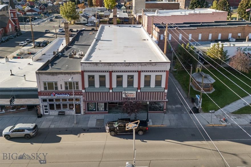 Located right off of the corner of Park Ave. &  Main St. in the heart of Anaconda, MT, this 21,000 sq. ft. brick building is a cornerstone of the community’s rich history. Originally constructed in the 1880s and later home to a JCPenney store, the property has been maintained and structurally updated while preserving its original character.

Recent upgrades include a new commercial TPO roof installed in 2021, new power brought into the building in 21/22, and complete brick preservation and wall pinning completed in  21/22   — ensuring this architectural treasure stands strong for generations to come.

With three spacious levels and incredible architectural bones, this building is ready for a visionary buyer to bring it back to life.  Endless possibilities — boutique retail, restaurant, event venue, loft apartments, or mixed-use redevelopment.  

This truly one of the most historically significant buildings in downtown Anaconda-offering timeless character, unmatched curb appeal and limitless potential.