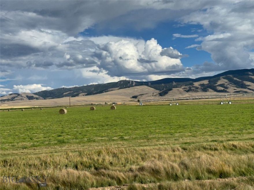 Prime opportunity to invest in the early stages of substantial growth, both in population and demographics, in White Sulphur Springs, the county seat of historic Meagher County. These 161 acres, immediately south of White Sulphur Springs, exemplifies a prime investment opportunity in the Smith River Valley. Currently, the land is irrigated grass and alfalfa production with water rights. Build your own home and develop the remainder. Upon approval, this land would be prime for a development of much needed 2 to 5 acre homesites. This location offers premium mountain views of the Castle Mountains and Big Belt Mountains. The area continues to see a “push” from the pressures on Bozeman, Livingston and the Shields River Valley real estate as well as the imminent hiring of personnel for the fully permitted Black Butte Copper Project, the highest-grade copper deposit in the world. The project will bring an estimated additional 240 jobs with an average salary of $71,000 to this up-and-coming community with a current population of only 1000 residents. If you have cash with minimal returns, expiring CD’s or a 1031 exchange and are looking for a challenging opportunity with big potential rewards, add this opportunity to your short list.