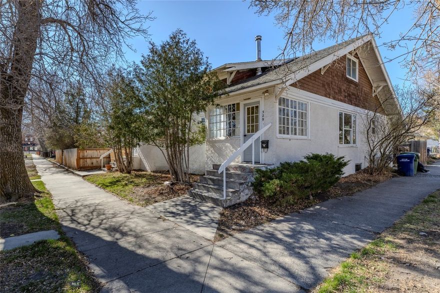This duplex is just a couple of blocks from downtown Livingston in an established neighborhood across from the Park County Museum. One side has two bedrooms with one bath on the main level with a partial basement. The other side has three bedrooms, two baths and has two levels with a partial basement. Both units have beautiful maple flooring in the living rooms and bedrooms and the charm that comes with a 1925 build date. This property is a good entry level property for anyone wanting to invest in long or short term rentals in Livingston. Call your agent today.
