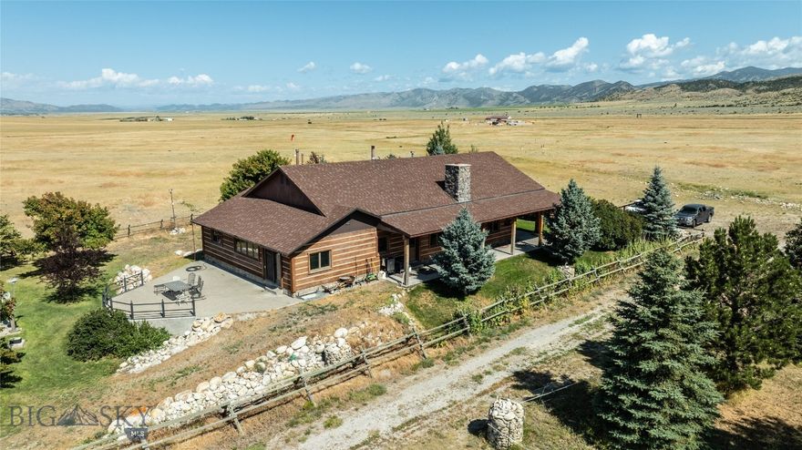 Price adjustment! Where Big Sky Dreams Take Flight– Set on 60± acres of wide-open Montana ground, this one-of-a-kind property just outside Townsend is where freedom, functionality, and frontier living all come together. With a private FAA-licensed airstrip, horse facilities, and the ability to run completely off-grid with solar, this ranch is more than a home—it’s a self-sufficient basecamp for adventure.

The main residence features 2 bedrooms and 2.5 baths, with an unfinished basement offering room to expand—whether you’re adding a third bedroom, home office, or rec room. A large shop with an overhead crane and attached living quarters provides flexibility for equipment, guest stays, or workspace.

Equipped for livestock and ranch life, the land boasts 3.5 miles of perimeter fencing, corrals, a tack room, and open pasture for grazing. But it doesn’t stop there—homesteaders will appreciate the raised garden beds, chicken coop, and even a private shooting range, offering everything you need for a truly independent lifestyle.

And when the work is done, the recreation begins. Enjoy close proximity to Canyon Ferry Lake—known for its exceptional fishing and boating. This property also offers convenient access to thousands of acres of public land, ideal for big game hunting and outdoor exploration.

Whether you're flying in for the weekend, working the land, or simply escaping to peace and privacy, this property delivers the Montana dream—with fresh air, open skies, and opportunity in every direction.