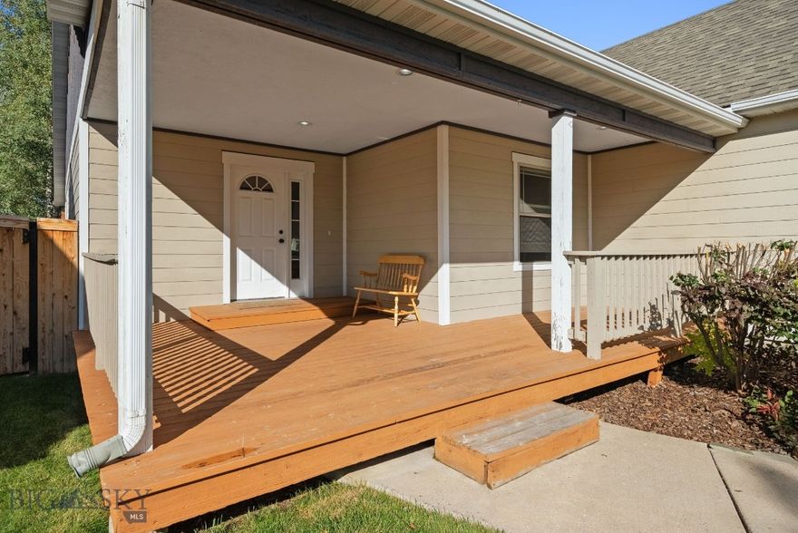 Discover the charm of 3241 Annie, perfectly situated in the desirable Harvest Creek neighborhood of Bozeman. This residence offers the rare combination of easy single-level living complemented by a versatile bonus room above the garage. Step inside to find spacious interiors bathed in natural light, creating a warm and welcoming atmosphere. The home features an expansive open floor plan, centering around a large, modern kitchen; the true heart of the home. This central space flows seamlessly into a comfortable living room, a dedicated sitting area, and a formal dining area, providing great space for relaxation and entertaining. The primary suite has his and her sinks and his and her closets for ample storage space. The two additional bright bedrooms are located on the south side, offering excellent flexibility for guests, family, or a home office setup. This home is designed for comfort and entertaining. The home has a gas fireplace perfect for chilly evenings. A front patio and back deck for summer BBQ’s. Lastly the finished 2 car garage for secure parking or a secondary hangout.  Location is everything, and 3241 Annie delivers. Located in Harvest Creek, you are minutes from Bozeman's vibrant downtown, offering world-class dining, shopping, and cultural events. The home provides easy access to top-rated schools and is perfectly positioned to take advantage of Montana's recreational opportunities galore, including skiing, hiking, and fishing. This is the quintessential Bozeman lifestyle waiting for you.