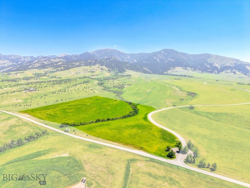 28+ acres in The Homestead offers a rare opportunity to build a legacy property within 3 miles of historic downtown Bozeman. This lot is one of only 17 exclusive lots positioned on 320 acres in the coveted Bridger Foothills and is accessed by a private drive and entry. This parcel includes a live mountain creek attracting the sights and sounds of a Montana dream home. Situated to the West of the base of the Bridger Mountains in this planned luxury development, lots in The Homestead provide protected 360-degree panoramic views and private, peaceful living with proximity to downtown and Bridger Bowl Ski area. Covenants allow for one single family residence, one guest house, and one accessory building on this spectacular property.