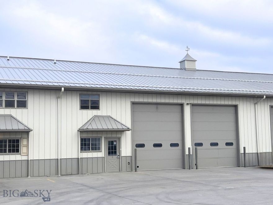 Tucked into the heart of the Barn District with convenient access from Huffine Lane, this spacious warehouse offers a flexible and thoughtfully designed setting for a wide range of business operations. Encompassing 2,691 square feet, the space is anchored by a large open shop area that provides both functionality and adaptability, making it easy to tailor the layout to your specific needs.

Two 14-foot overhead doors allow for efficient loading, unloading, and circulation, while the interior is complemented by two private offices that offer quiet, dedicated workspace. A restroom is conveniently located within the unit, and an additional mezzanine level provides valuable bonus space for storage or secondary use, enhancing the overall utility of the warehouse. Please note that the mezzanine area is not included in the total square footage.

Positioned within one of the area’s most distinctive commercial districts, this warehouse benefits from a setting that blends character with accessibility, creating an ideal environment for businesses seeking both visibility and practicality. The space will be available for occupancy beginning February 1, 2026, presenting an excellent opportunity to establish or expand your operations in the Barn District.