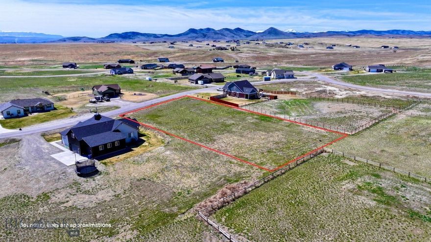Welcome to lot 173 Western Larch Place, a 1.04 acre lot eight miles from Three Forks, Montana. Bring your blueprints and construct your dream home with captivating mountain vistas that transform with the seasons, a sight that never fails to leave you in awe. This peaceful, rural subdivision is strategically positioned, offering you the convenience of short drives to the bustling cities of Bozeman, Helena, and Butte. Plus, with a world of recreational pursuits at your doorstep, from golfing to fishing, hiking, camping, hunting, and skiing, you'll never be in want of adventure. Calling all investors – here's an opportunity you can't miss. Create a home that encapsulates the tranquility of the Montana landscapes, a property sure to entice those yearning for an escape from the urban hustle. The Village at Elk Ridge Subdivision isn't just about the homes, it's about fostering a vibrant community. Over 25 acres of shared open area provide ample space for social activities, complete with a 6-acre park, benches to rest and soak in the views, barbeque grills for those summer cookouts, basketball courts for friendly games, a gazebo for gatherings, and more! The paved roads do well to take care of your vehicle and ensure easy access. Start your new chapter in the gallant Village at Elk Ridge Subdivision!