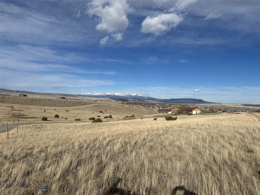 Your opportunity to build your dream home in a prime location starts here. Nestled on the hillside, this 2.744-acre property offers breathtaking, unobstructed views of the Crazy Mountain Range. Enjoy the peace and privacy of a rural setting without sacrificing convenience - just minutes from downtown Livingston. Welcome to your blank canvas - ready for your Montana vision to come to life.