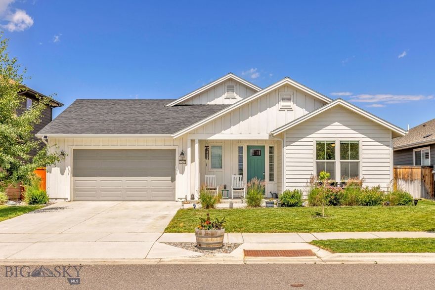 Your search for the perfect Prescott Ranch home ends here. Ideally located on one of the best lots in the subdivision, this stunning single level home is situated directly across from the neighborhood park. The single level layout provides an open floor plan with thoughtful upgraded finishes throughout, and luxury vinyl plank flooring in the main living spaces. A well-appointed primary bedroom with ensuite bathroom, shares the ambiance of the double sided fireplace as an added feature. The spacious kitchen includes quartz countertops, a large island, high-end stainless steel appliances, and plenty of storage with the walk-in pantry. The living room has large windows that fill the space with natural light, and a cozy double sided fireplace. This home is as immaculate as the day it was built, offering high ceilings, custom built-in cabinetry and shelving, window coverings, air conditioning, and expansive windows that fill the space with natural light. You will also enjoy the perks of the established landscaping and prime lot location. Outside you will find a fenced backyard, large raised garden beds, and a covered patio that is ready for endless entertaining or quiet evenings at home. The generous two car garage has a little bit of extra room for storage. It cannot be emphasized enough, how ideal this location is across from the park, established open space and endless views. This is one of Prescott Ranch’s best lots in the neighborhood.