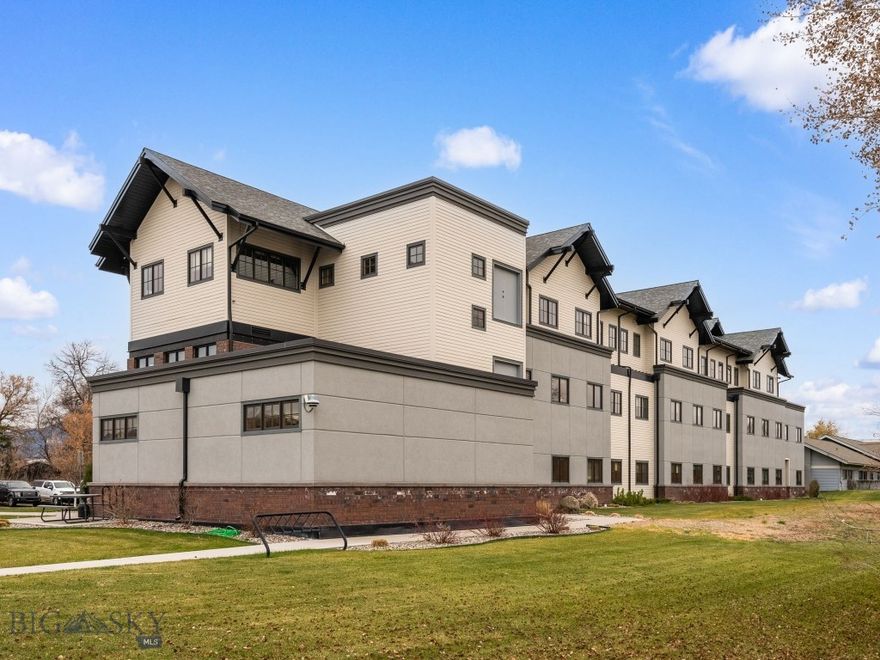 Amazing office property in quiet northeast Bozeman location. Tucked away in the trees, but close to the Cannery District, Downtown, Interstate 90 with walking trails right at the edge of the lot. Amazing views of open space and the Bridger Mountains, with Bozeman Creek running along the West border of the lot. Adjacent access to Story Mill Community Park and the Trail to the M. Great finishes throughout this office complex with individual climate control in each office. There is a nice reception area, several conference rooms, mail rooms, locker room with showers and break rooms. Building B is the eastern building, and could be further demised into smaller configurations, feel free to inquire about any size.  Entire complex of both buildings also for lease at MLS# 398068.