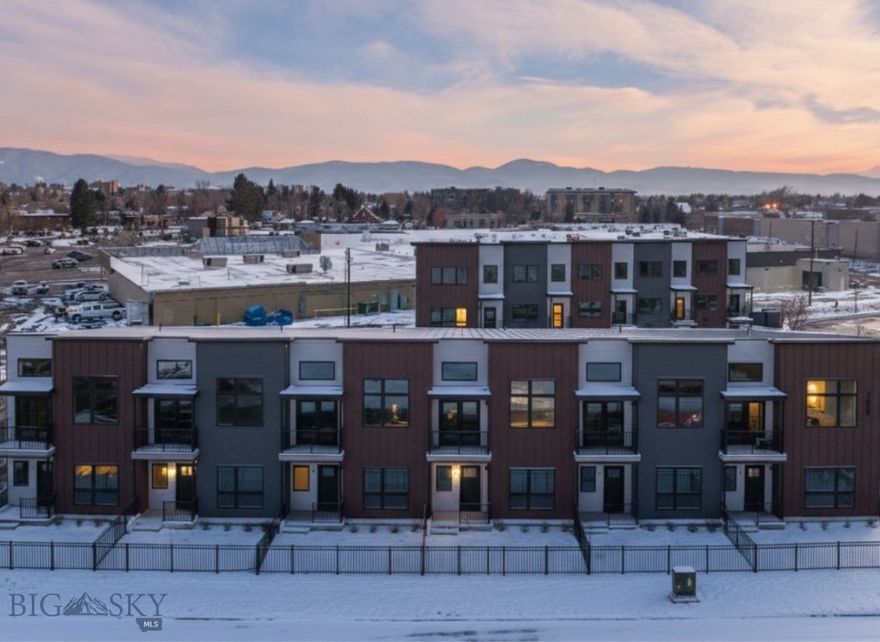 Introducing The Lofts on Beall, a newly constructed 11-unit condo development offering high-end, modern design and eco-conscious living just one mile from Historic Downtown Bozeman and Main Street. 

1608 W Beall Unit F is a desirable end-unit residence with a smart two-level layout, two bedrooms, and three full bathrooms. As an end unit, it benefits from additional windows that bring in even more natural light, enhancing the bright, open living spaces and clean, contemporary design. The kitchen features upgraded cabinetry, quartz countertops, and Café appliances, and opens  into the main living area with high ceilings and an airy feel. The primary bedroom includes a spacious ensuite bath with dual vanities and a tiled shower. The second bedroom is complemented by another well-appointed bathroom, also with dual vanities and a tiled shower.

A standout feature of the unit is the den-style flex space, ideal for a home office, den/media room, or guest area, with a full bathroom conveniently located nearby to support a variety of uses. A large, dedicated laundry room with ample storage adds everyday convenience, while the heated two-car garage provides additional functionality and space.

Defined by contemporary design, elevated finishes, eco-conscious construction, The Lofts on Beall introduce a brand-new condo offering to the Bozeman market. Low-maintenance ownership and lock-and-leave convenience support second-home use, investment potential, or simplified full-time living. Combined with an unbeatable location just one mile from Downtown Bozeman, the Lofts on Beall stand apart for both finish quality and proximity. Reach out today for a private showing!