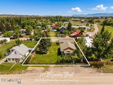 Photo of 209 Bozeman Street, Gallatin Gateway, MT 59730 (MLS # 412904)