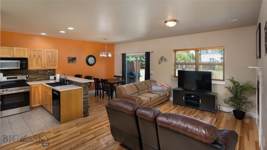 RECENT UPGRADES AND IMPROVEMENTS!!  New stove, refrigerator, and hot water heater, along with new exterior paint and new roof.  
Come see this charming and meticulously maintained residence that perfectly blends comfort, functionality, and style. Centrally located and positioned across from a park, this inviting home offers three spacious bedrooms, two and a half bathrooms, and 1,490 square feet of thoughtfully designed living space. This property has been lovingly cared for and features a range of quality finishes and improvements that enhance both its aesthetic appeal and livability. Step inside to discover beautiful hardwood and tile flooring that adds warmth and character throughout the main living areas. The cozy gas fireplace serves as a focal point in the living room. The kitchen boasts a new Frigidaire stainless steel refrigerator and stove, solid hickory cabinets with under cabinet lighting, Cambria quartz countertops, and a striking stacked slate backsplash that adds texture and visual interest. 
Other improvements include a new hot water heater, new roof in 2023, and new exterior paint.
Each bedroom offers a walk-in closet with additional hallway closets for added storage and convenience. The primary bedroom includes a private ensuite bathroom. Kenmore Elite washer and dryer located on the second floor and are also included.  Additional features include a single-car garage providing secure parking and extra storage options, a patio area and spacious back yard.  Sellers are motivated.  Make this wonderful home yours!