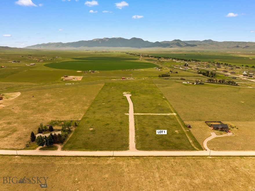 Discover Axes Canyon Estates, where four pristine 2.5-acre lots await buyers seeking the perfect blend of breathtaking scenery, wide-open space, and the peace of rural life, all just minutes from Dillon's vibrant small-town charm. Perched above the  scenic Blacktail, these lots offer sweeping views of the Snowcrest Range  and Blacktail Mountains to the south, with the majestic Ruby, Pioneer and Highlands framing the east and north, offering a  stunning backdrop for your new home. Conveniently located just off Smith Road and a stones throw from Blacktail Road, these properties provide a serene retreat with easy access to Dillon's amenities. A quick drive brings you to UM-Western, Barrett Hospital, or I-15, making errands, work, or travel seamless while preserving the calm and quiet of rural living. This 2.505 acre lot features a mostly level building site and electricity to the lot, ready for your vision to take shape. Thoughtfully designed covenants protect your investment while allowing 4-H project animals, making these lots ideal for those eager to embrace Montana's rural lifestyle. You'll have plenty of room to build, relax, and immerse yourself in southwestern Montana's unparalleled natural beauty, all while staying close to the heart of Dillon's welcoming community.