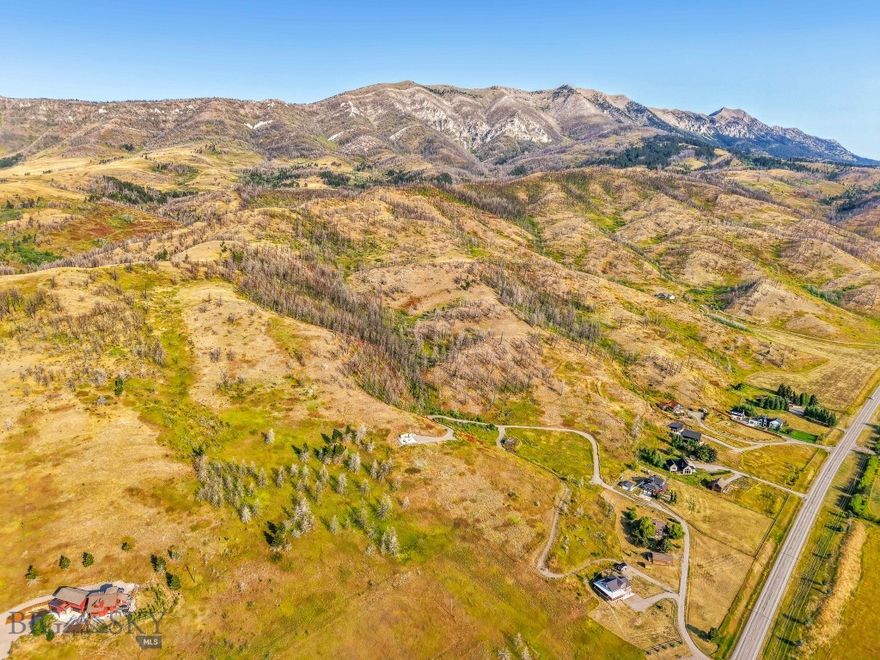Your Bridger Canyon canvas awaits! This stunning property is perched on the hillside providing expansive views of the surrounding canyons and mountains. With a driveway, well, septic system, and electrical to the property, the build site is almost ready to go, and provides both space and privacy. Just about 7 miles from Bozeman and 10 miles from Bridger Bowl, it gives you easy access to both the comforts of city life and the adventure of outdoor activities within minutes. Here is your chance to own pristine acreage in the coveted Bridger Canyon area, with so much potential for a buyer to build their dream mountain home. Call us or your preferred Realtor to request a tour. Please note this is private property and touring it requires a listing agent to be present.