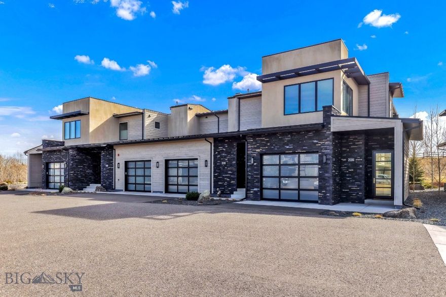 Enjoy refined, low-maintenance single-level living in Bozeman’s prestigious Black Bull Golf Community. Welcome to the Villas at Black Bull—premier condominium residences offering luxury, convenience, and effortless access to one of the region’s most sought-after private golf communities. This exceptional ground-floor residence features elegant modern finishes and a thoughtfully designed floor plan that creates a welcoming and flexible living environment suited to a variety of design styles. Southern exposure fills the home with warm natural light, enhancing the open living spaces and creating a bright, comfortable atmosphere throughout. The well-appointed kitchen showcases quartz surfaces, high-end appliances, and generous workspace, seamlessly connecting to the dining and living areas for easy everyday living and entertaining. Two spacious ensuite bedrooms provide privacy and versatility for owners and guests alike.This residence is further enhanced with custom light fixtures, upgraded window coverings, and professionally designed built-out closets that add both style and functionality. Lightly lived in and well-priced, this home presents a nearly turnkey opportunity to experience the ease and lifestyle of Black Bull living. With golf, dining, and resort-style amenities nearby, the Villas at Black Bull offer an exceptional blend of comfort, convenience, and community in one of Bozeman’s most desirable settings.