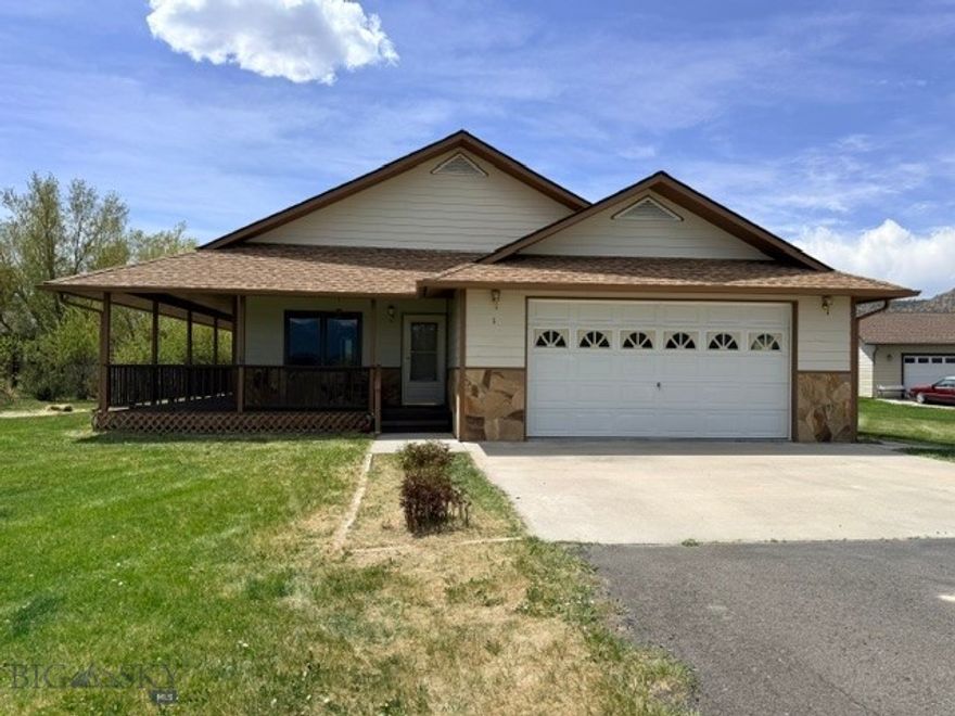 Do you dream of living in the Valley Garden Golf Village? Well, now is your chance! This charming 1366 sq ft., 3-bedroom, 2-bath ranch-style home could be yours! Sitting near the #2 fairway, on .55 of an acre, the exterior of this home features a large wrap-around covered porch, a landscaped yard with an underground sprinkler system, and no maintenance vinyl siding. A new roof was installed in 2015. The interior features all-new Anderson windows and new window trim throughout the home. The water for this home is from a community system, and there is a water softener. This home has fresh paint throughout, new vinyl plank flooring in the entry, Kitchen, Dining area, and hallway. The kitchen features an added peninsula for counter stools, additional storage, and a new countertop. All appliances, including a new electric range and microwave, convey. The lovely dining area off the kitchen has large windows overlooking the back yard. The large carpeted living/family room includes a wall-mounted 60" flat screen tv with sound bar. The tv also conveys! All 3 bedrooms are also carpeted, have vaulted ceilings, and large closets. The primary bedroom features a full bath. A second full bath and 2-car garage with lots of storage, plus finished attic storage, round out this fantastic home!