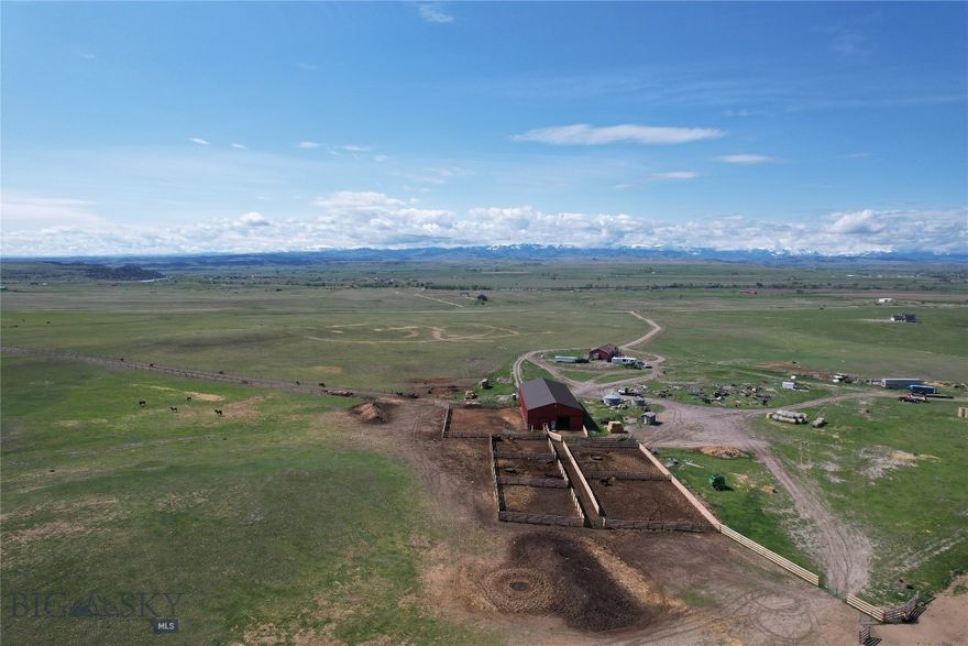 The Laubach Ranch is set up and ready for any new buyer wanting to have 160 acres and a few head of livestock. Located right off of Howie Road, this ranch has year-round access off of a paved road. The parcel is located 5 miles from downtown Big Timber and has exquisite views of the Crazy Mountains. The Yellowstone River is only a short mile. This ranch style modeler home that was built in 2021 sits on a full walkout basement has four bedrooms and three bathrooms. It consists of 2010 SQ/FT on the upper level and 1,000 SQ/FT down on lower level. The kitchen has Hickory cabinets, pantry, soft close drawers, island with sink and a farm style sink, wall oven, and electric cook top. There is an office, and the main bedroom is very spacious with walk-in-closets and jetted tub in main bathroom. Downstairs has living area, bedroom, bathroom, The property also has a 40 x50 shop, and 80 x50 livestock barn that leads out to pens and corrals. The livestock facility has been thoughtfully deigned for functionality, and ease. There is water located in the corrals and pens. The current owners have a registered herd of Red Angus cattle and use the ranch for calving and to have their bull / heifer sale every year.  and another office. The attached two car garage has plenty of work area and allows for even more storage. rom the dramatic Crazy Mountains rising behind the home to a distant glimpse of Granite Peak, Montana’s tallest mountain, in the Beartooth Range, the scenery here is simply unmatched. Tucked just minutes from the Yellowstone River, you will have world-class fishing, floating, and exploring right at your fingertips.