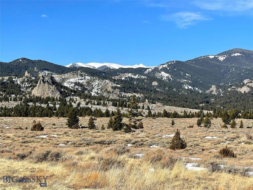 The get away that is not too far away. This nearly 20 acre mining claim is surrounded by public lands and located on the Revenue Flats Less than one hour drive from Bozeman area, this would make a great location for an off-grid summer home, weekend get away or hunting camp. The views are spectacular and the recreation options are numerous. Make this property your own.