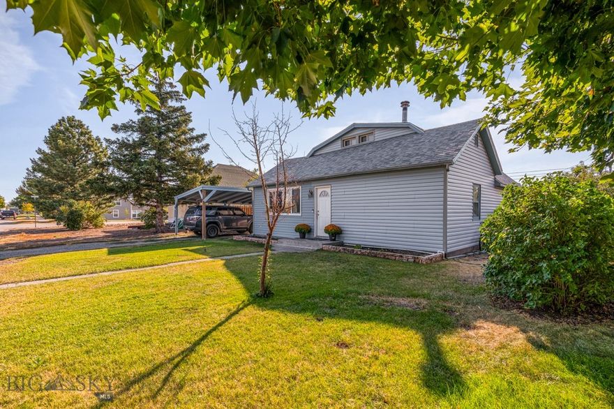 Step into the charm and potential of this Big Timber property, where character meets opportunity. This 3-bedroom home offers a comfortable footprint with just the right amount of space to settle in and make it your own. Inside, you’ll find a straightforward layout with inviting living areas, a practical kitchen, and bedrooms designed for easy everyday living. The property includes a usable yard, an outbuilding for storage or projects, and an attached carport for covered parking. The home is move-in ready, with room for updates if you want to add value over time. Ideal for a first-time buyer or investment property.
