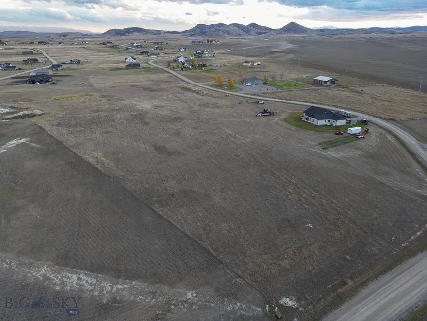 Experience wide-open Montana living on this beautiful 3-acre homesite in Morning Sky Subdivision. This parcel showcases panoramic views of the surrounding mountain ranges and rolling countryside, offering the perfect backdrop for your dream home. Enjoy ample space between neighbors and plenty of room to build both a home and a shop if desired. Located just outside Three Forks, you’ll love the balance of rural tranquility with easy access to town amenities—restaurants, schools, and highway connections are just minutes away. With its stunning scenery, peaceful setting, and convenient location, this lot is ideal for anyone seeking country privacy without being completely remote. Bring your building plans and start creating the Montana lifestyle you’ve been dreaming of!