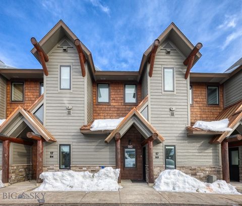 17 Saddle Ridge Road Unit B-3 Big Sky MT 59716