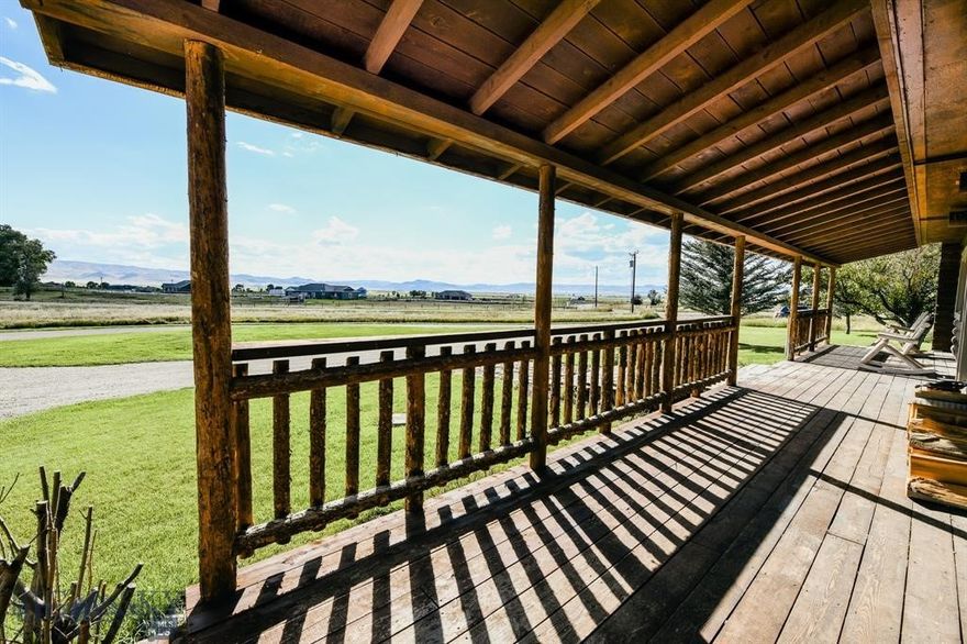 Welcome to the perfect hobby farm! Experience the perfect blend of rustic charm, income potential, and wide open space with this exceptional 11.64 acre horse property. Fully fenced and thoughtfully designed, this private retreat offers breathtaking views, a peaceful rural setting, and the freedom of very light covenants.

The stunning log-sided home spans 4232 Sq feet and showcases soaring vaulted ceilings that create a warm, open atmosphere filled with natural light. Recent updates include a new roof, new appliances, and granite countertops offering both style and peace of mind. The newly remodeled basement living space adds incredible versatility-ideal for entertaining, multi -generational living, or a private guest retreat. Guests can enjoy the private patio and the two private entrances to access this living space. This home offers multiple extra rooms for an office, den, game room or storage. Bring your imagination and configure the space to your own personal liking and need. 

Perfectly suited for an equestrian lifestyle or hobby farm, the property is fully equipped with a chicken coop, livestock pens, a metal three sided livestock barn, and a round horse pen. A dedicated garden area provides space to grow your own food, while 20 newly planted laceless maple trees and mature shade trees enhance the landscape and create a peaceful outdoor setting. An interior controlled underground irrigation system adds convenience  and efficiency for maintaining grounds while you're home or away. 

Adding to its unique appeal, the property includes a newly remodeled fully furnished and active AirBnb, offering immediate income potential or a comfortable space for guests or extended family. This space includes a private viewing deck and a fenced dog run.

Whether you're seeking a serene homestead, an investment opportunity, or both, this property delivers unmatched versatility, privacy and true country living just minutes from town. 

Dont miss this rare opportunity to own a one-of-a-kind rural retreat!