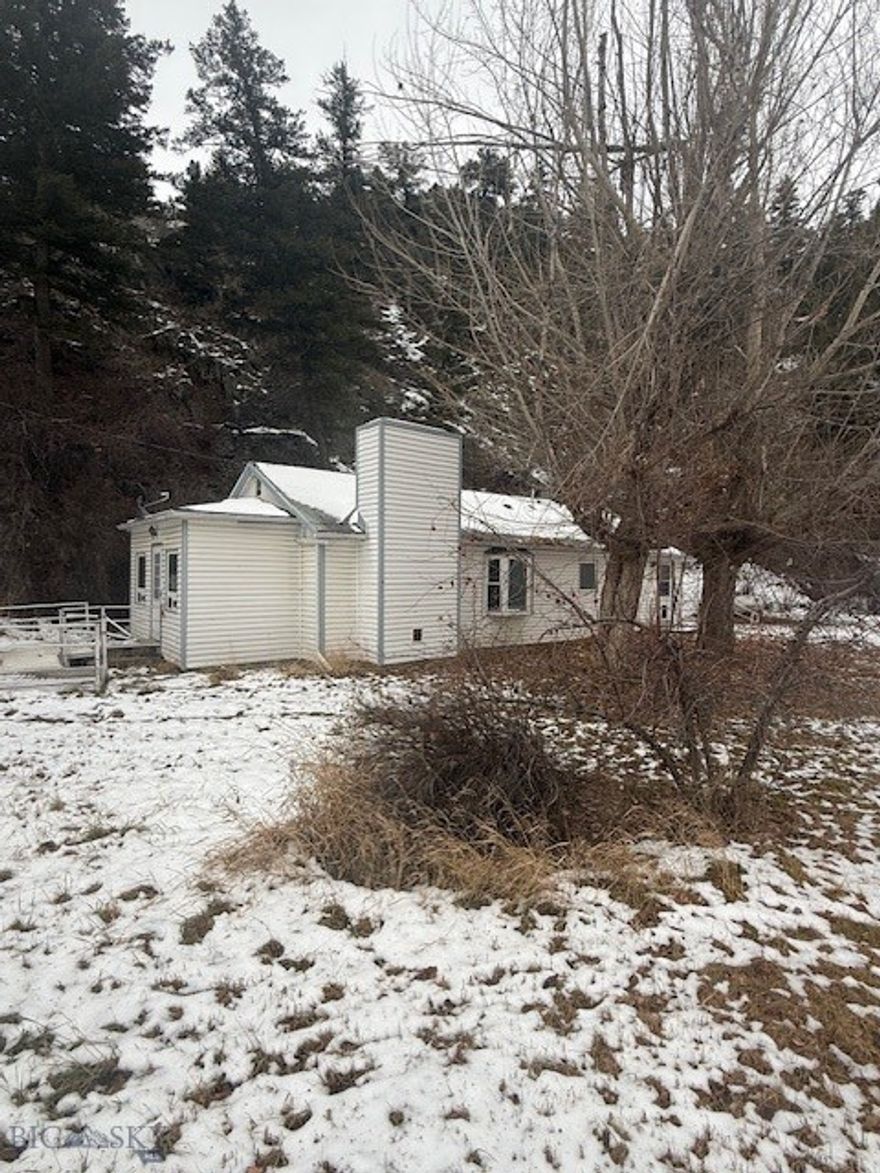 This 2 bed/1 bath home is situated in the country, yet only approximately 10 minutes from Townsend, MT. The one+ acre boasts two shops, each large enough to house 4 vehicles.  Outdoor recreation of all sorts is minutes away!