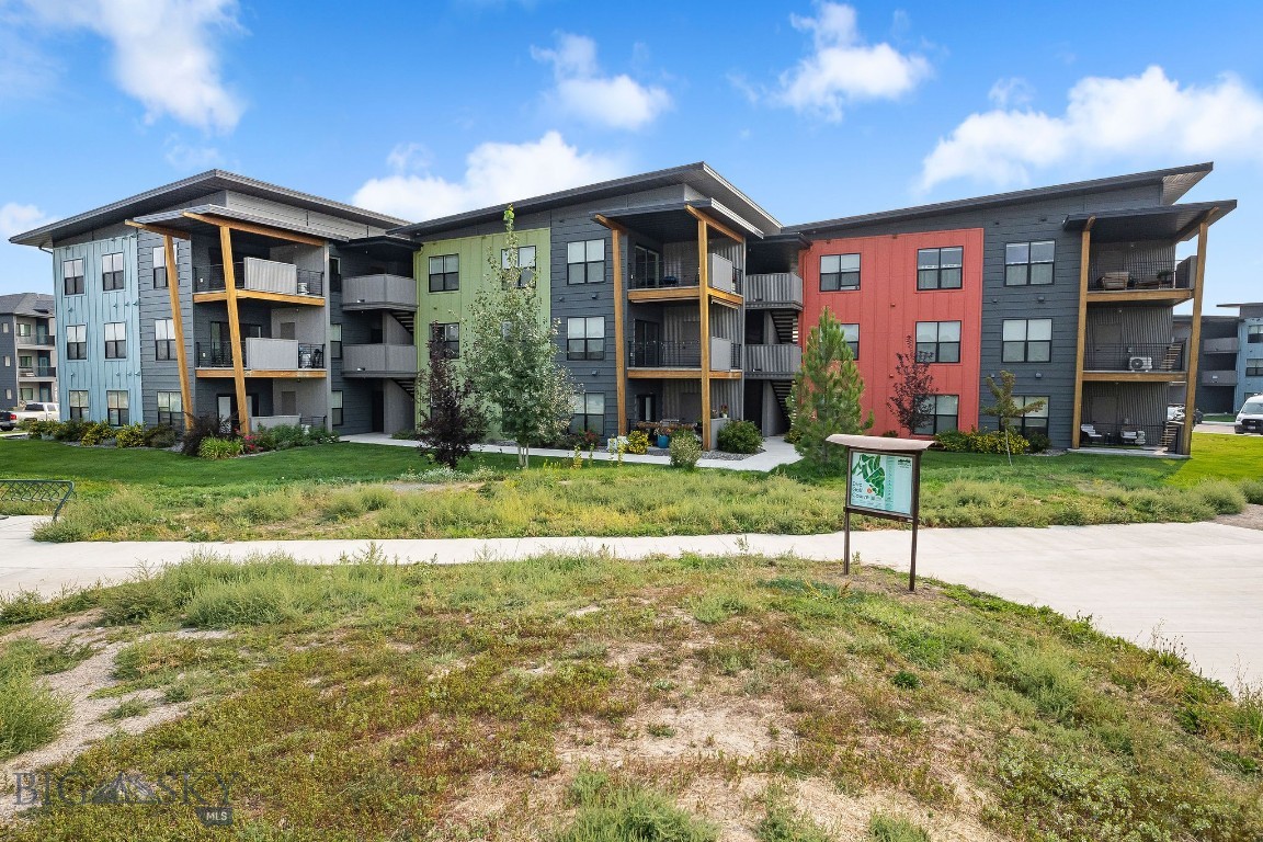 Welcome to 2440 Tschache Unit 302, a stylish 2 bed, 2 bath condo in the heart of Bozeman. This move-in ready home offers an open floor plan filled with natural light, a cozy fireplace, and a private balcony to enjoy Montana views. The kitchen features stainless steel appliances, ample cabinetry, and bar seating that flows into the dining and living areas. The spacious primary suite includes a walk-in closet and private bath, while the second bedroom and full bath provide flexibility for guests or a home office. Additional conveniences include in-unit laundry, dedicated parking, and low-maintenance living. Ideally located near shopping, dining, trails, schools, and just minutes to downtown Bozeman.