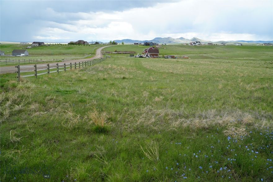 Come see this beautiful lot in Rolling Glen Ranch Subdivision. Gentle sloping terrain on this corner lot and expansive views.

Located just outside of Three Forks, Montana for a rural feel, while still having easy access to Hwy 287 and into town. There are architectural guidelines for a cohesive look and open space with standard large lots.