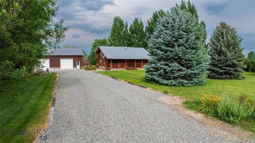 This property is located in the heart of Broadwater County, offering 41+ acres of amazing potential. It is ideally situated between the public lands along Canyon Ferry Lake and the Montana Ditch. The custom log home spans over 3,000 square feet, thoughtfully designed with a bedroom and bathroom on each level. Enjoy a peaceful setting with mature trees and landscaping, perfect for morning coffee on the covered porch as the sun rises over the Big Belt Mountains. The property includes a 40x50 shop with a half bathroom, providing ample space for storage. It is fenced and cross-fenced, perfect for livestock, and includes productive flood-irrigated hay ground with one share from the Montana Ditch.  Wildlife, including whitetail deer and various birds, frequently visit the area. Beyond the property, many other recreational opportunities are available nearby.
